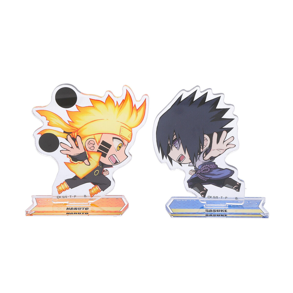 NARUTO ナルト 走るデフォルメシリーズ ナルトvsサスケ アクリルスタンド NARUTO 走るデフォルメシリーズ ナルトvsサスケ アクリルスタンド（全8