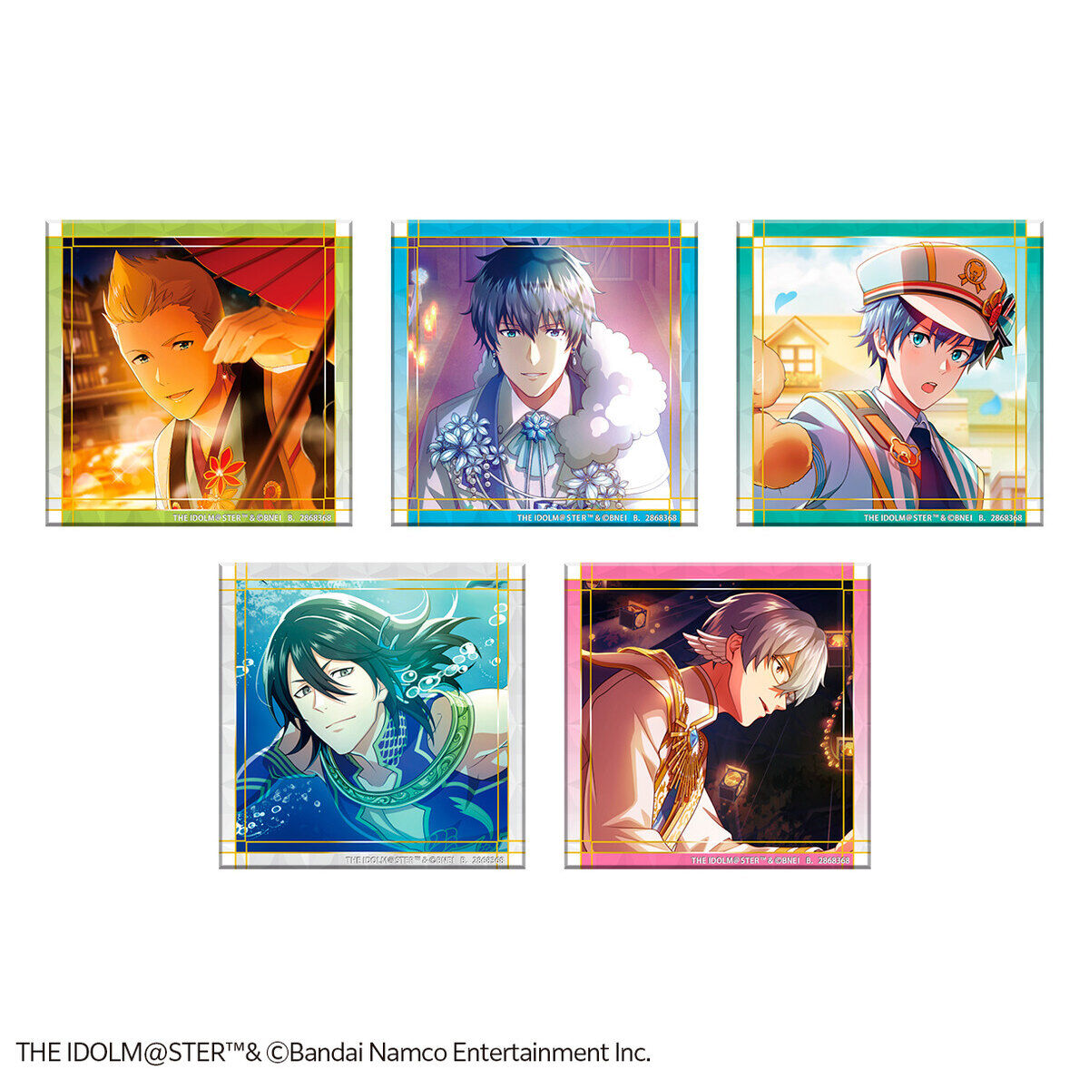 アイドルマスター SideM×TUfave カード風アクリルコースター