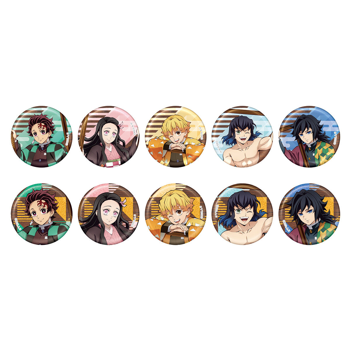 数量限定】アニメ「鬼滅の刃」追憶回廊ノ導 缶バッジコレクション | 鬼