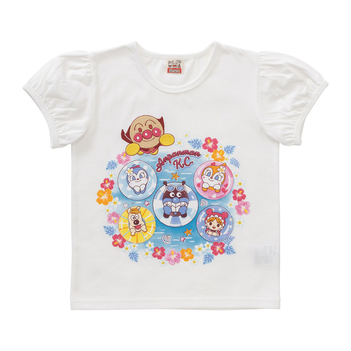浮き輪でプカプカ半袖Tシャツ | それいけ！アンパンマン ファッション