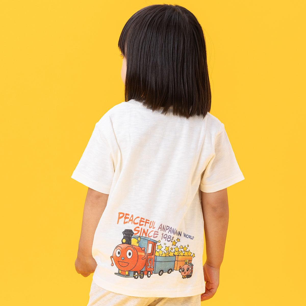ヴィンテージライクなかま集合Tシャツ | それいけ！アンパンマン