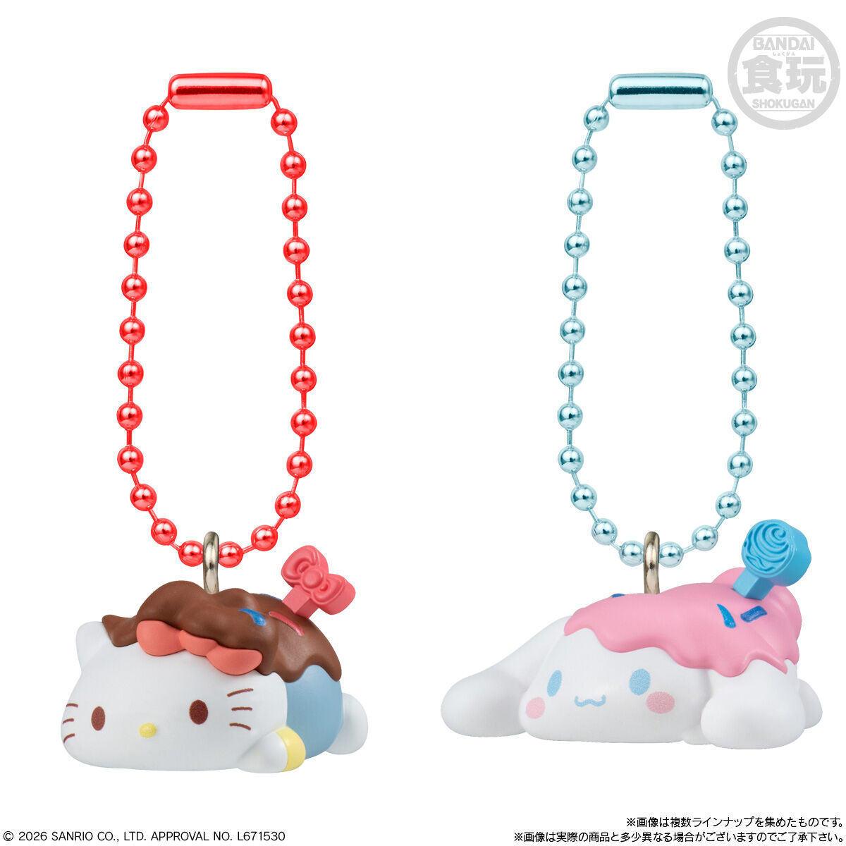 サンリオキャラクターズ もちマロチョコチャーム&チョコマシュマロ(10