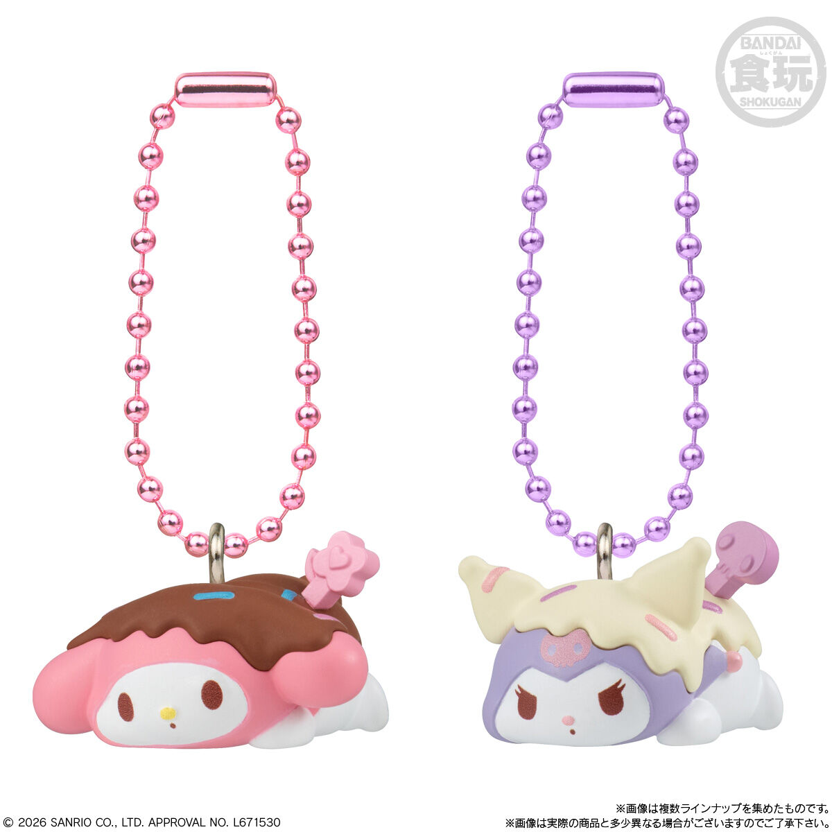 サンリオキャラクターズ もちマロチョコチャーム&チョコマシュマロ(10