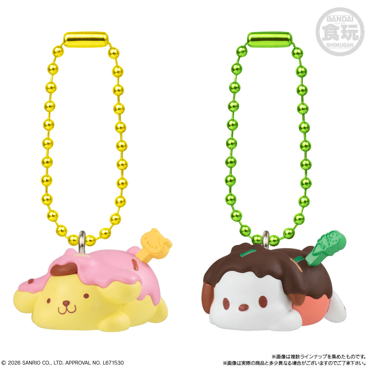 サンリオキャラクターズ もちマロチョコチャーム&チョコマシュマロ(10