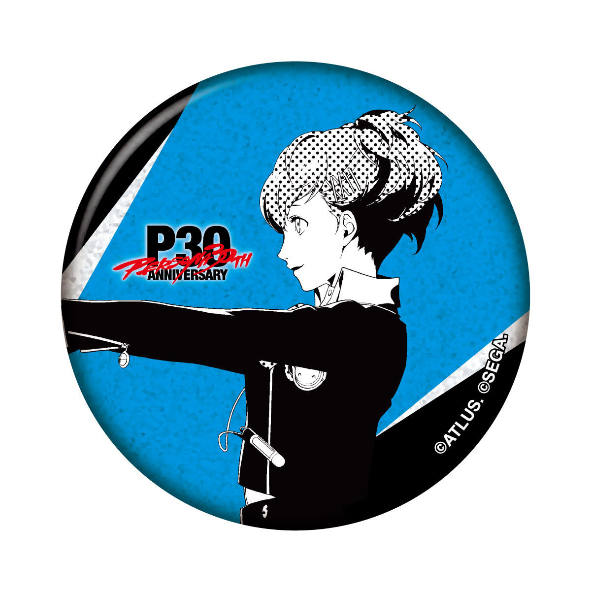 ペルソナ3 P3 缶バッジ 30周年 ペルソナ ペルソナ30周年 キャラポップストア グリッター缶バッジコレクション