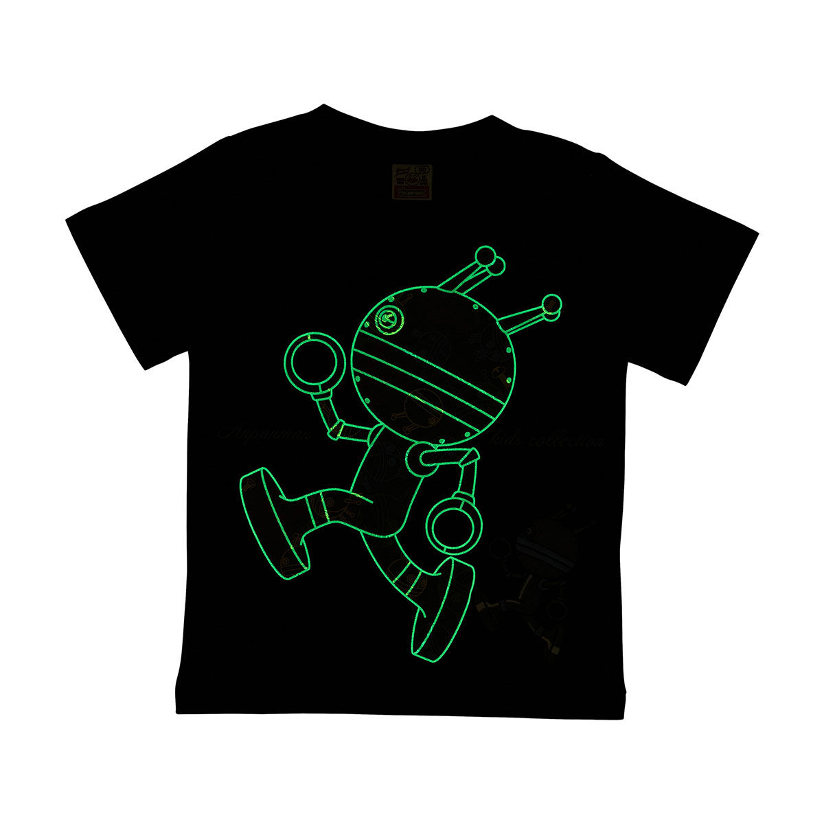 光る!シルエット刺繍Tシャツ だだんだん | それいけ！アンパンマン