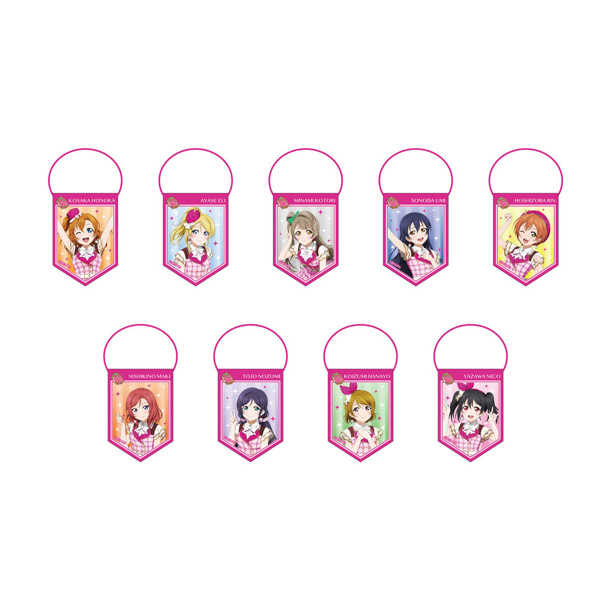 LOVE-R様 リクエスト 5点 まとめ商品 ラブライブ！シリーズ 15周年記念 つながるガーランド ラブライブ