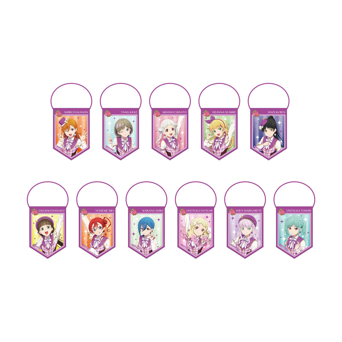 ラブライブ！シリーズ 15周年記念 つながるガーランド ラブライブ