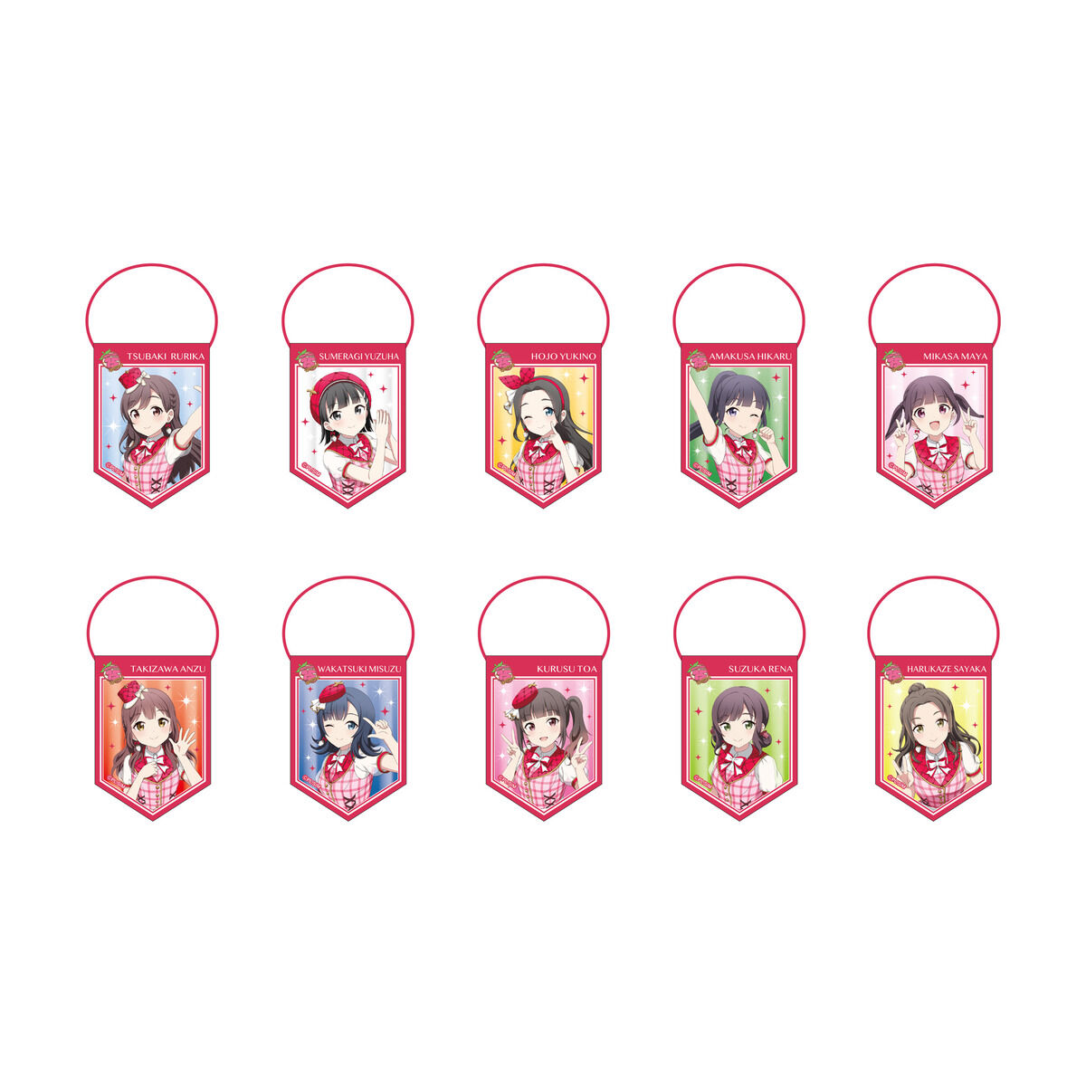 ラブライブ！シリーズ 15周年記念 つながるガーランド ラブライブ