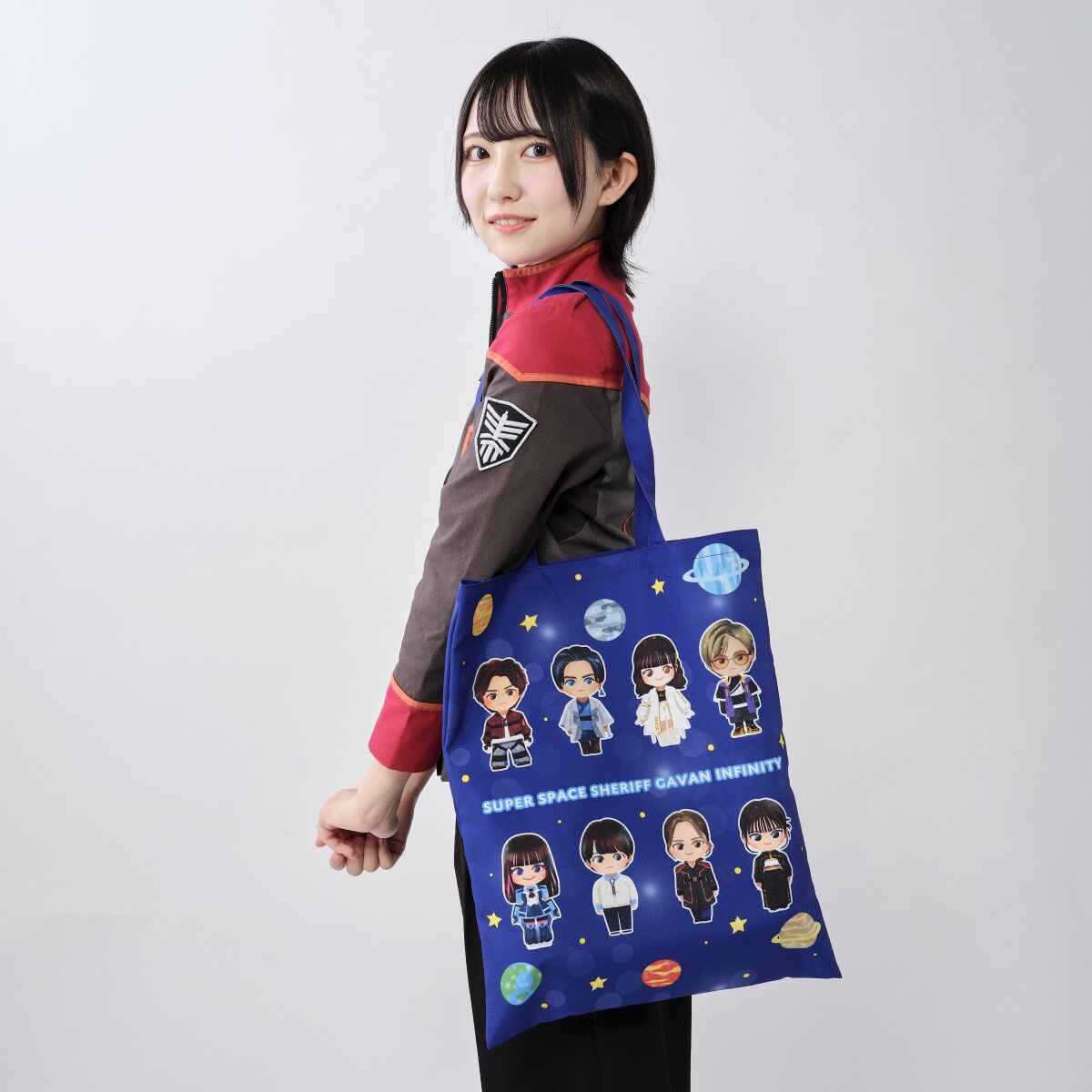 超宇宙刑事ギャバン インフィニティ デフォルメ トートバッグ