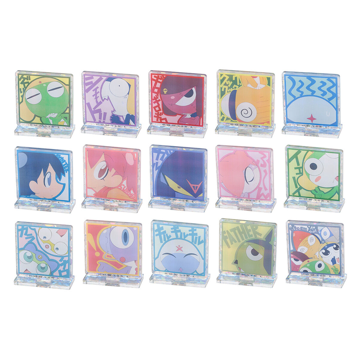ケロロ軍曹 ホロホロアクリルスタンド(全15種)【7月発送 