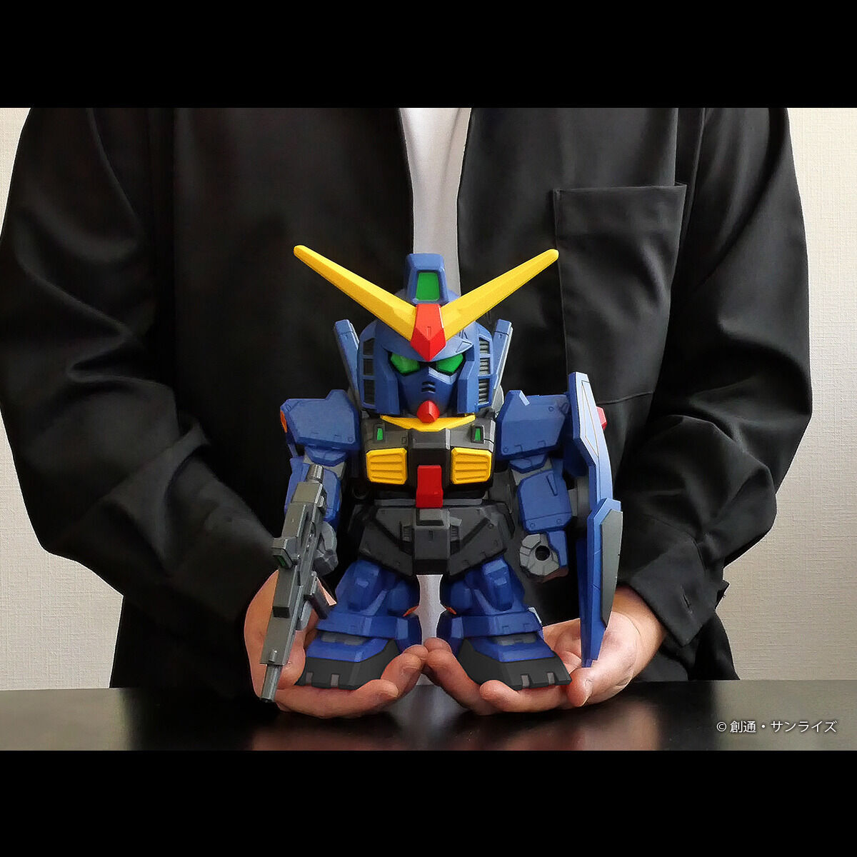 ジャンボソフビフィギュアSD RX-178 ガンダムMk-II（ティターンズ仕様