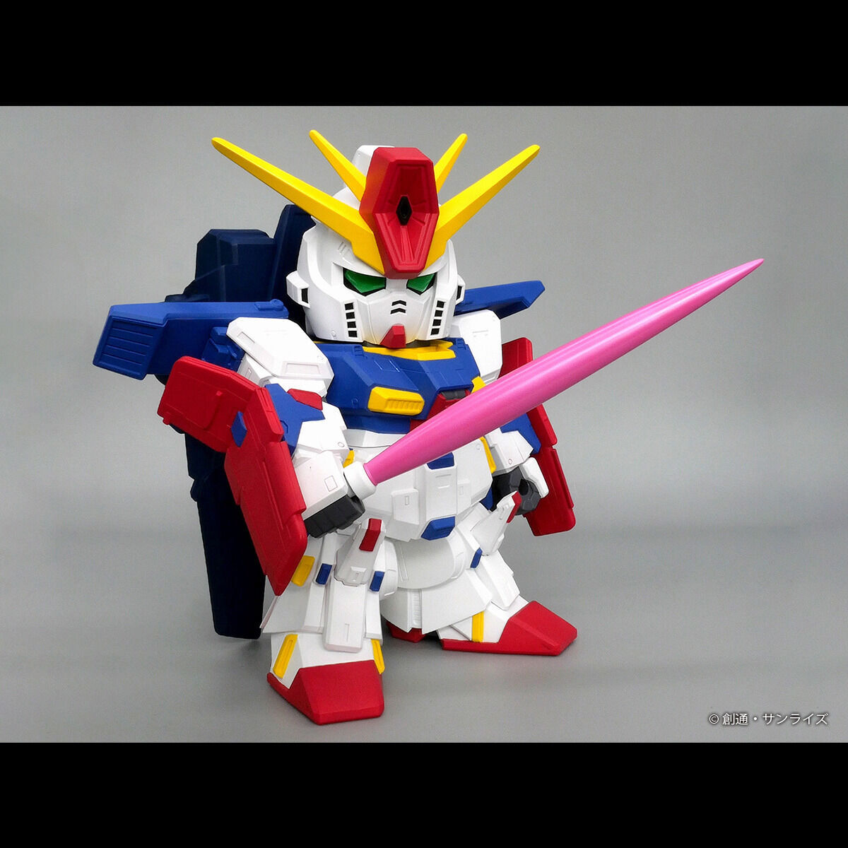 ジャンボソフビフィギュアSD MSZ-010 ZZガンダム-SDガンダム-【2次