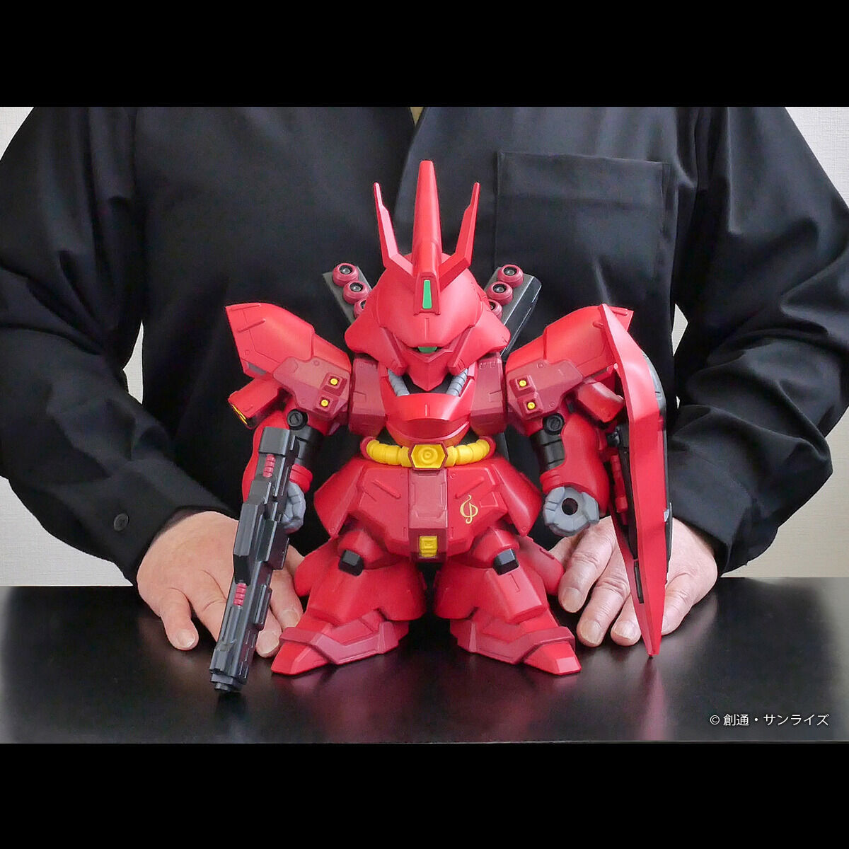 ジャンボソフビフィギュアSD MSN-04 サザビー-SDガンダム-【2次：2026