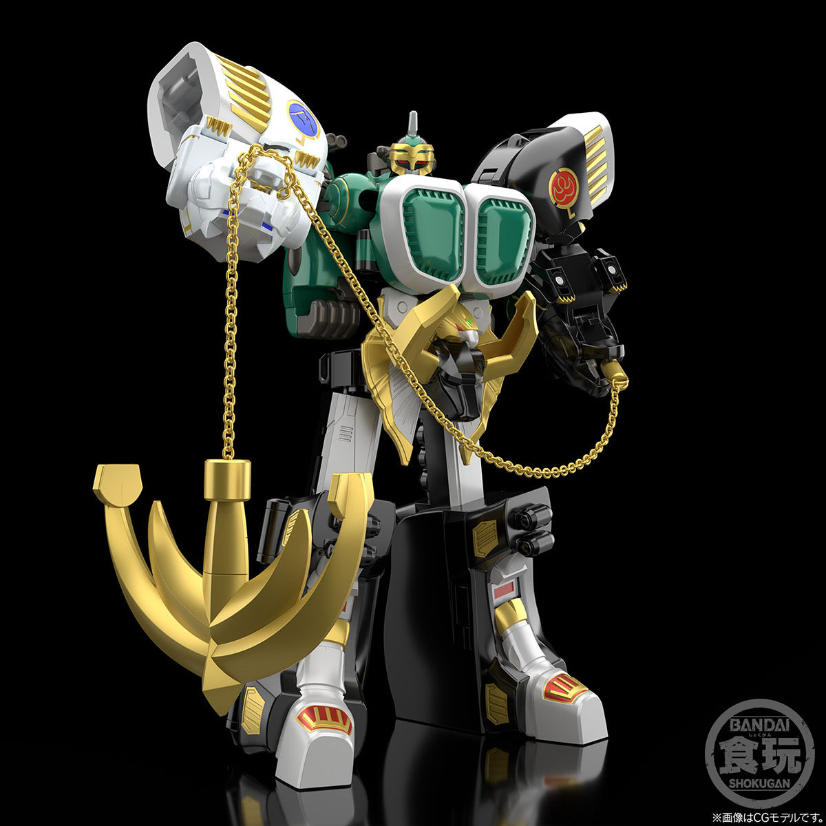 SMP[SHOKUGAN MODELING PROJECT] 百獣合体 ガオマッスル/ガオライノス