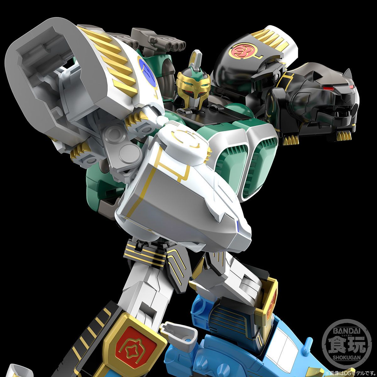 SMP[SHOKUGAN MODELING PROJECT] 百獣合体 ガオマッスル/ガオライノス
