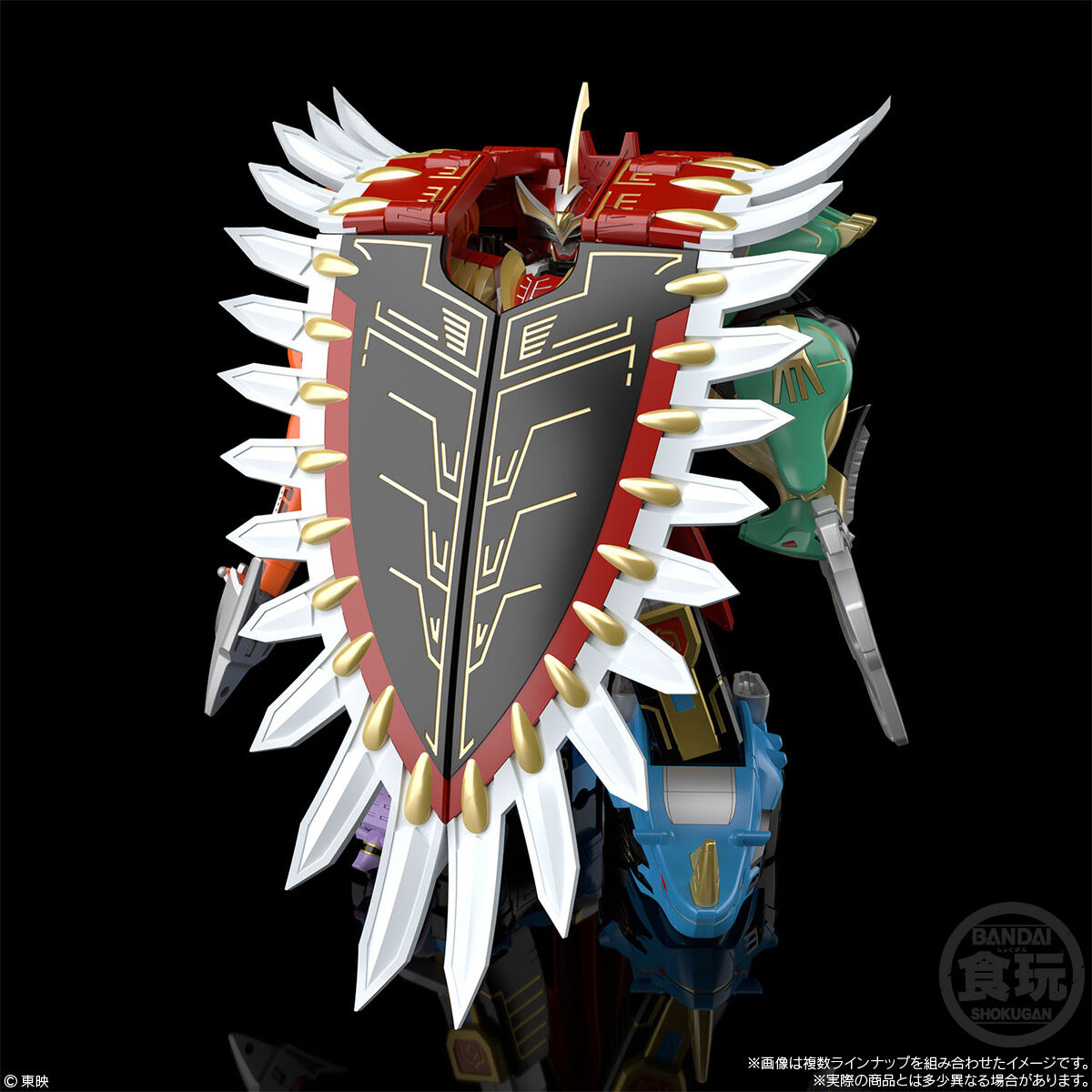 SMP 百獣合体 ガオイカロス SMP[SHOKUGAN MODELING PROJECT] 百獣合体 ガオイカロス【再販：2027年