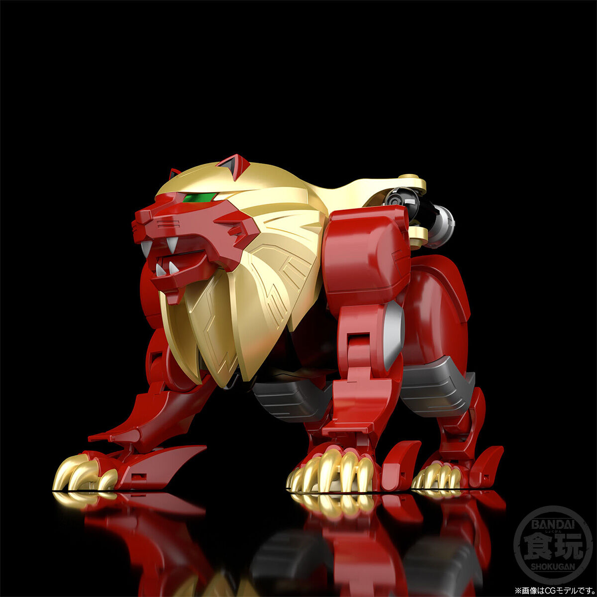 SMP[SHOKUGAN MODELING PROJECT] 百獣合体 ガオライオン＆ガオ