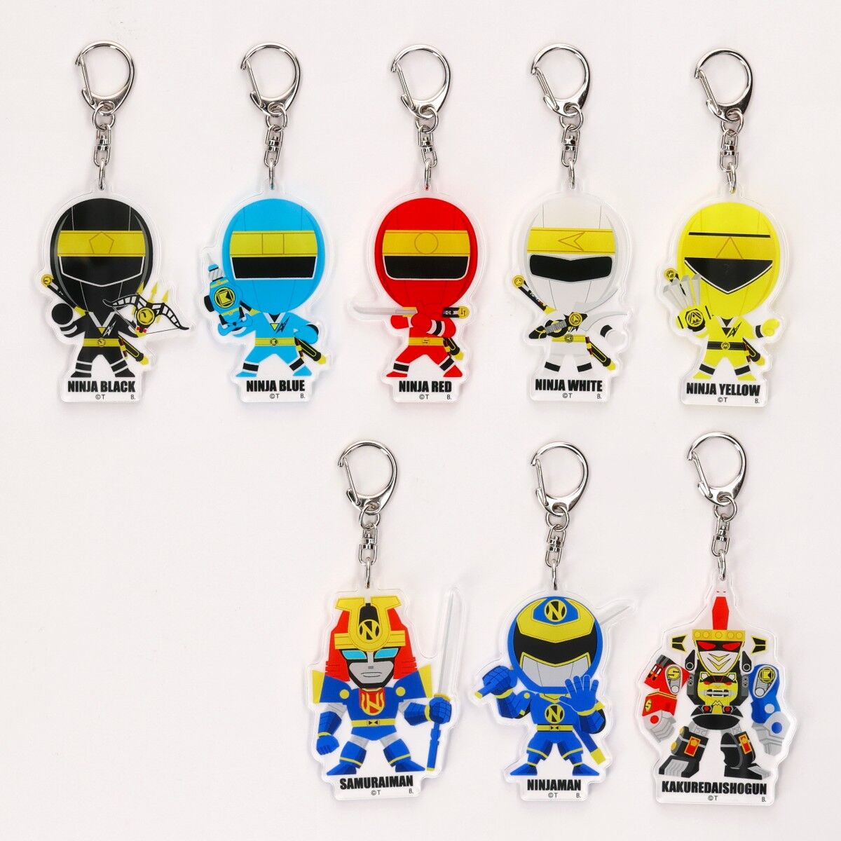 カクレンジャー HG アクリルロゴ アクリルロゴディスプレイEX 忍者戦隊