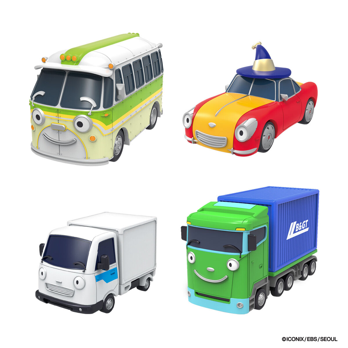 ちびっこバス タヨ ちびっこシティ大集合セット | 商品情報 | BANDAI TOYS