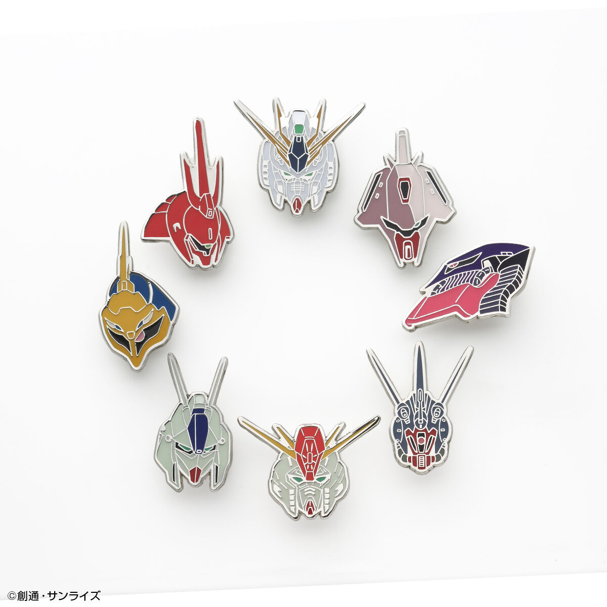 STRICT-G『機動戦士ガンダムZZ』フェイスピンズコレクション ZZ