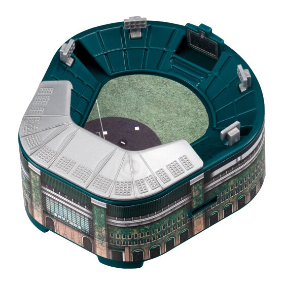 阪神甲子園球場ミニチュア(30秒音声入り)+グラウンドシール付 サイレン+宇宙戦艦ヤマト