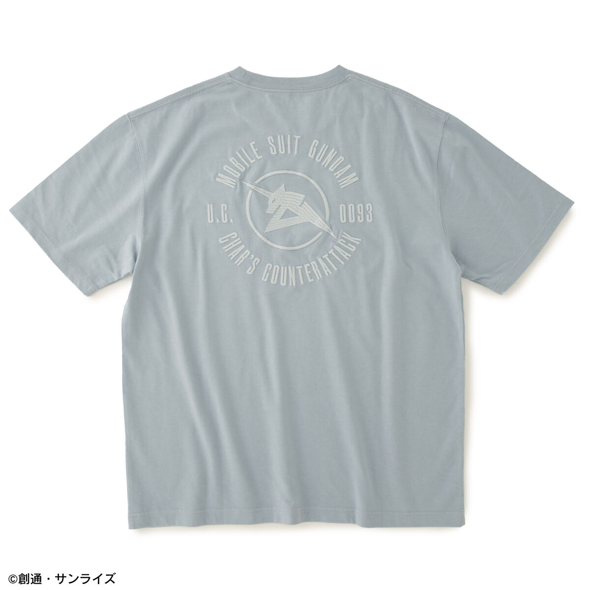 STRICT-G『機動戦士ガンダム 逆襲のシャア』ロゴマーク刺繍Tシャツ