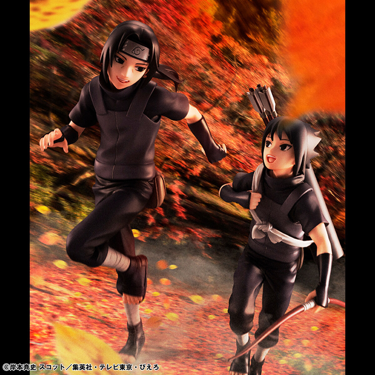 G.E.M.シリーズ NARUTO-ナルト- 疾風伝 うちはイタチ＆サスケ【再販