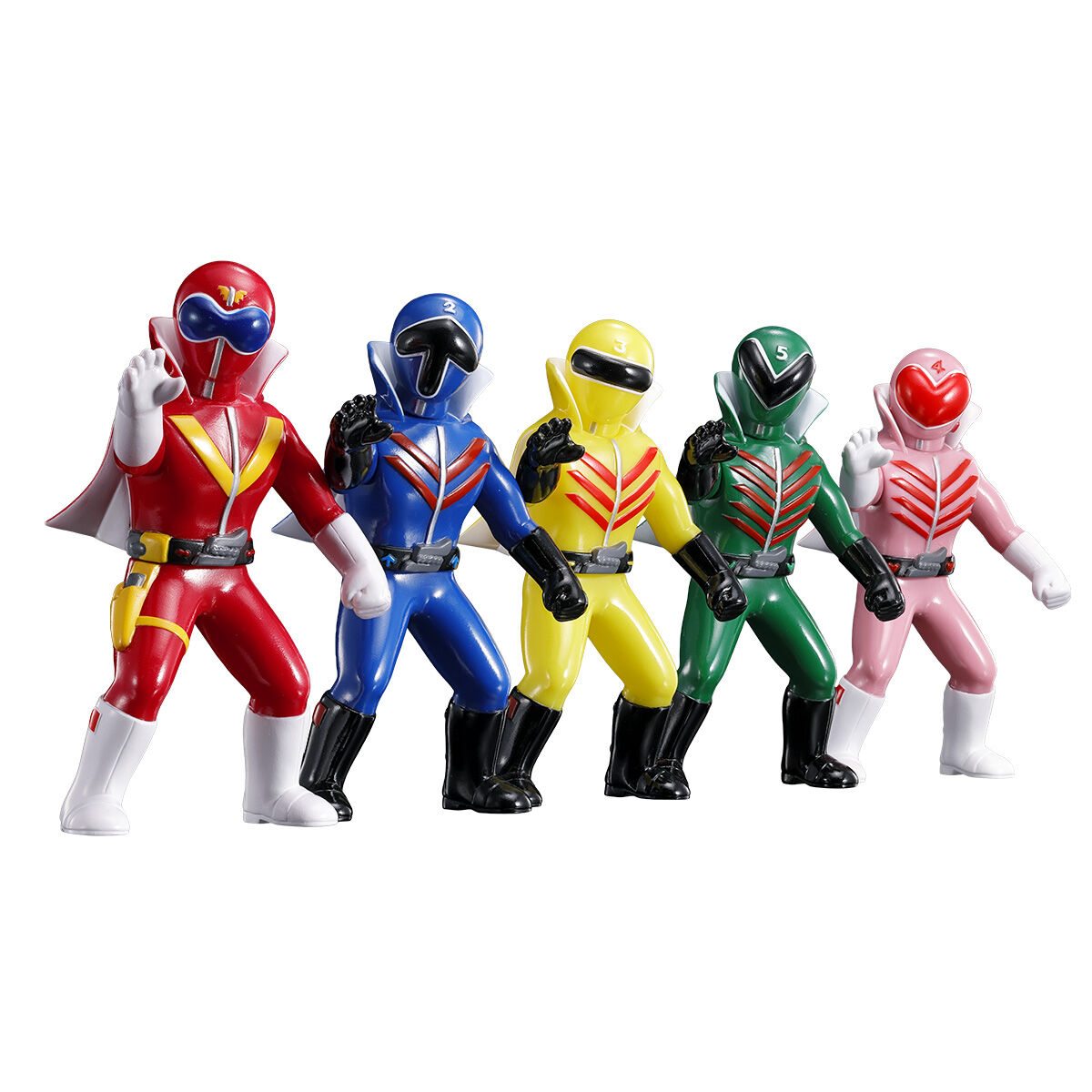 抽選販売】HEROES VINYL ART 秘密戦隊ゴレンジャー ソフビセット（劇中