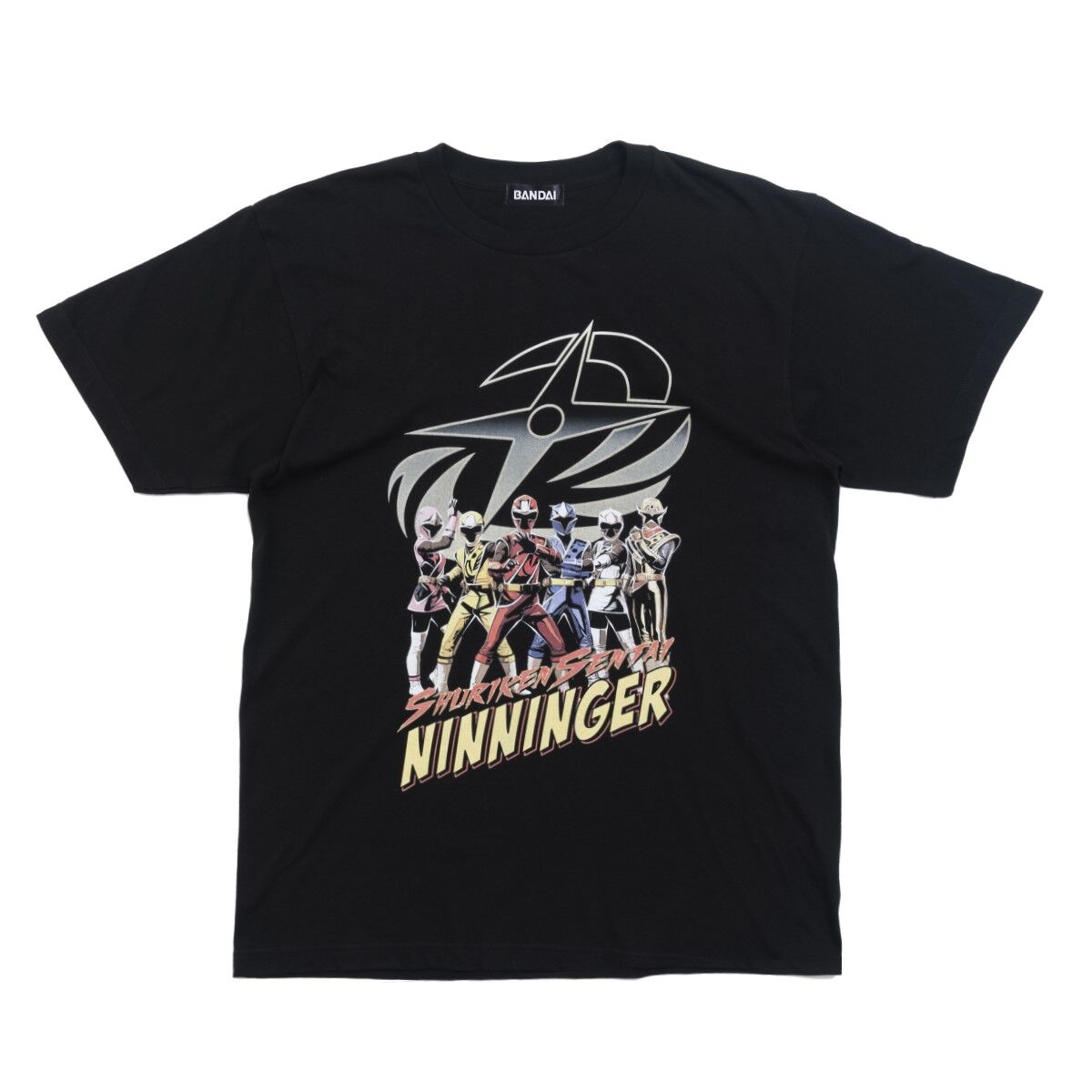 戦国乙女 ノブナガ Tシャツ 黒 『非情の大剣』セット 東映ヒーローTシャツ 手裏剣戦隊ニンニンジャー | 手裏剣戦隊ニンニン