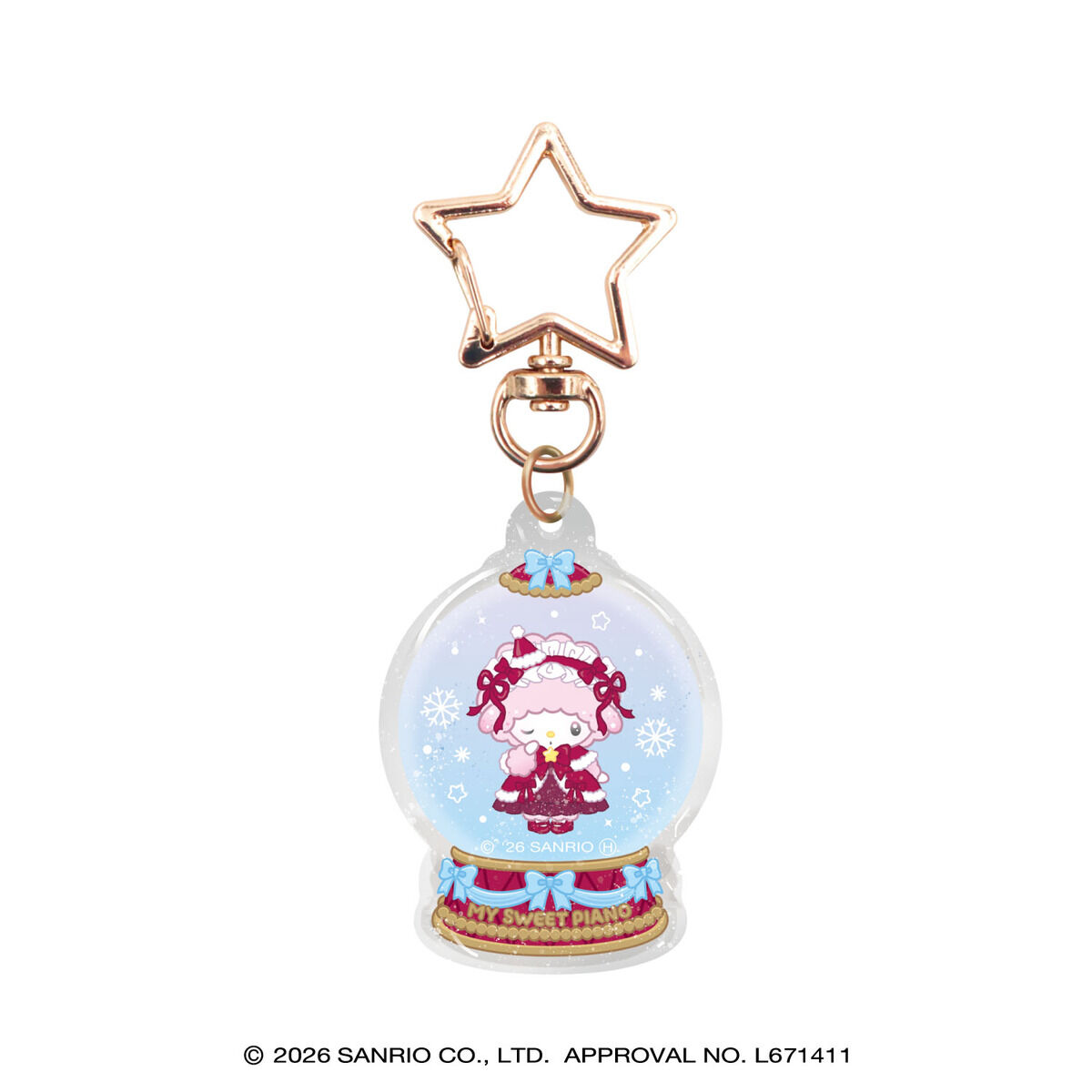 サンリオキャラクターズ ウィンターアクキー HolidayLolita（6個入り