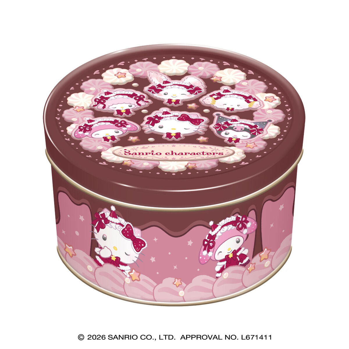 サンリオキャラクターズ ホールケーキ缶 HolidayLolita | サンリオ