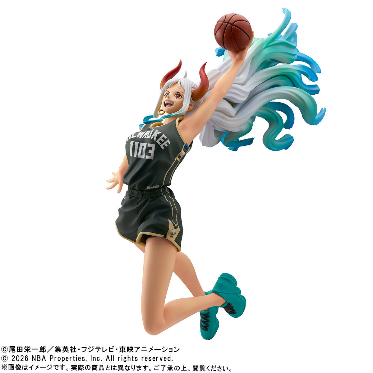 ONE PIECE × NBA MASTER STARS PIECE THE YAMATO MILWAUKEE BUCKS