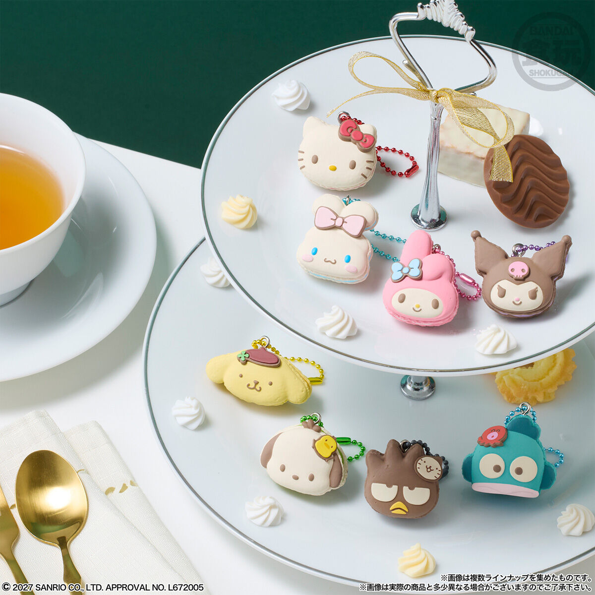 サンリオキャラクターズ トゥーンカロン＆ふわもぎゅグミ(10個入