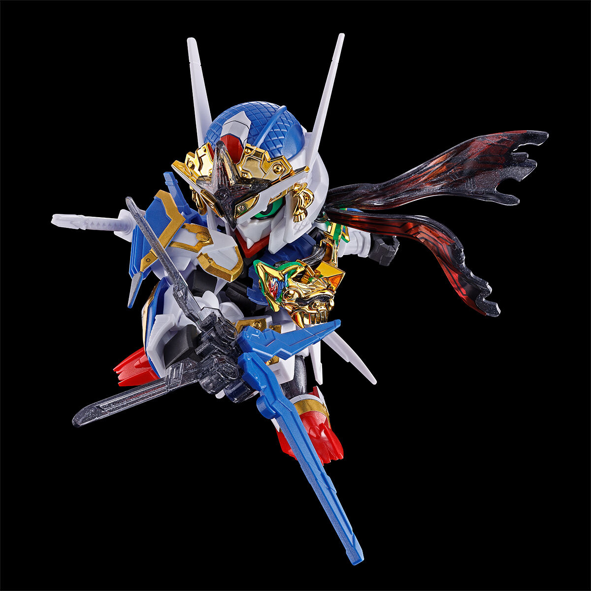 SD Gundam World Heroes Musha Gundam The 78th + Onmitsu Gundam Aerial(Special Coating)