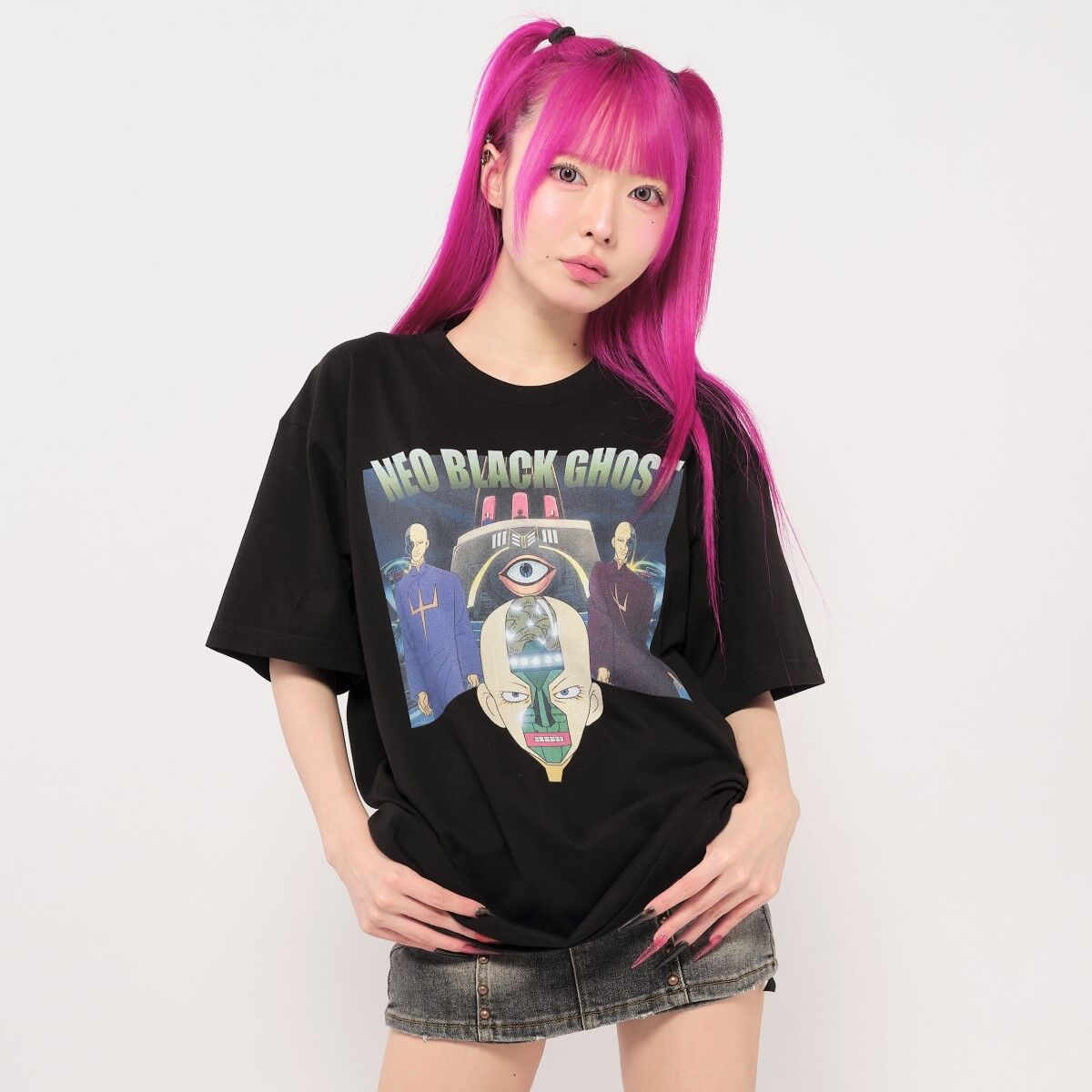 サイボーグ009(1979年) Tシャツ ネオ・ブラック・ゴースト