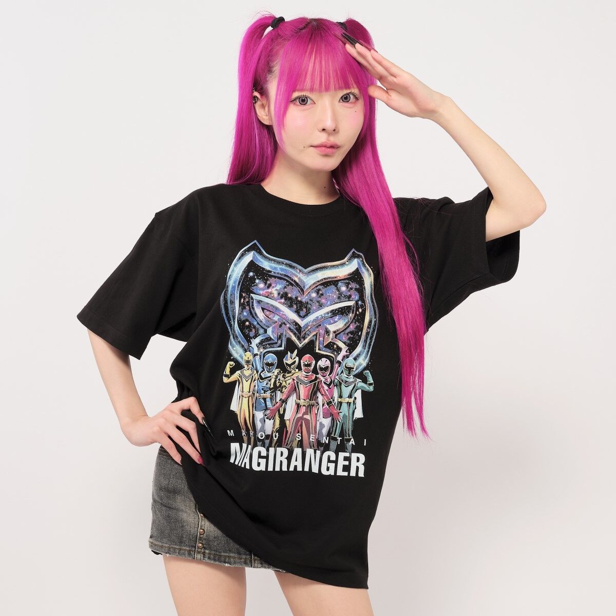 魔法戦隊マジレンジャー Tシャツ MAGIキラキラ柄 | ファッション