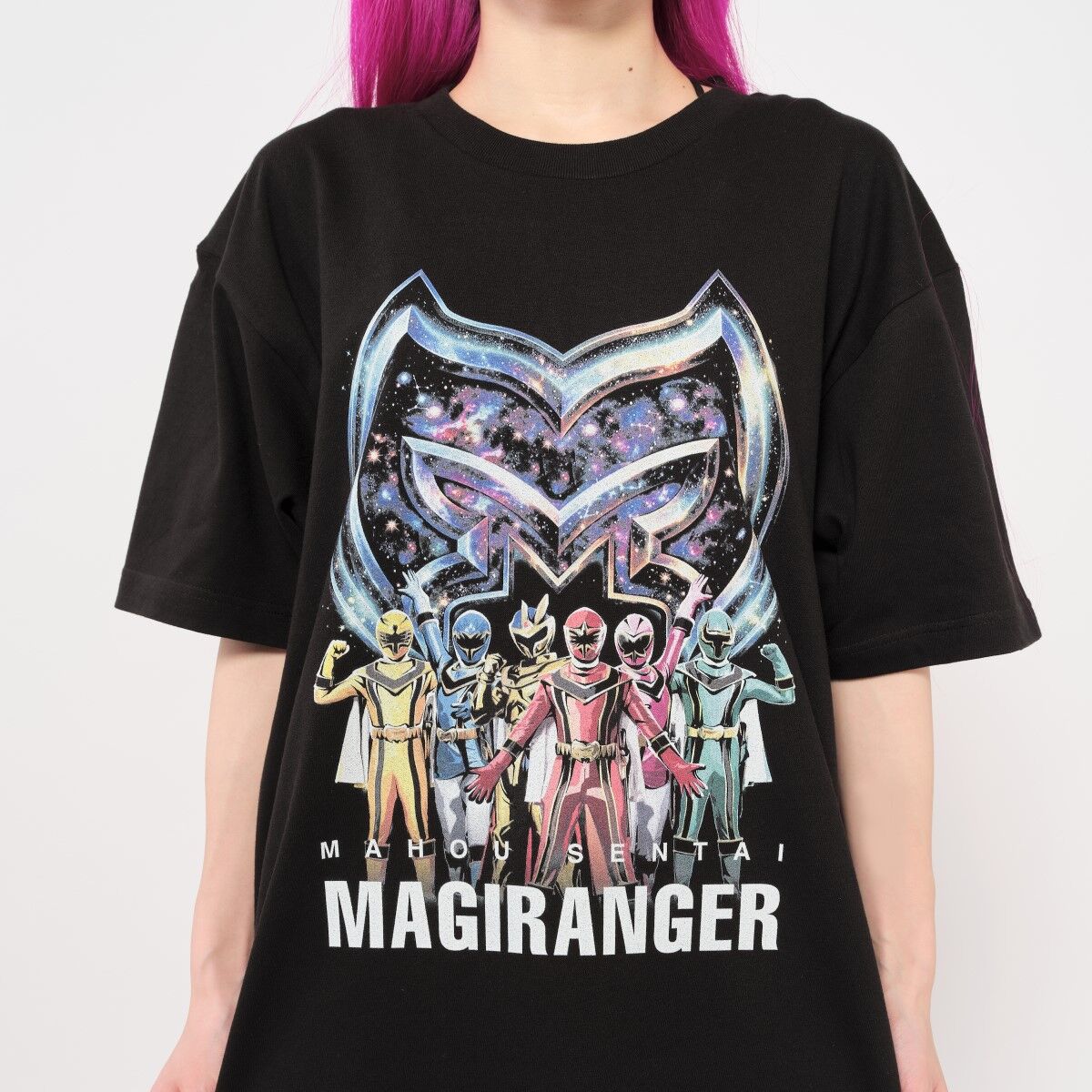 魔法戦隊マジレンジャー Tシャツ MAGIキラキラ柄 | ファッション