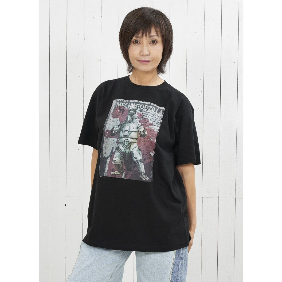 菅原芳人計画 メカゴジラ Tシャツ | ファッション・アクセサリー
