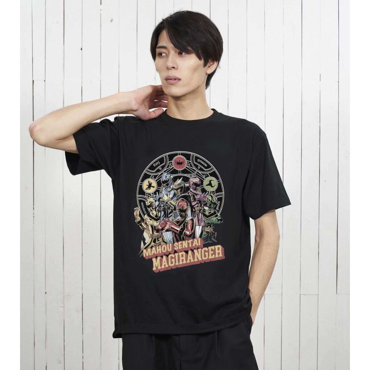 東映ヒーローTシャツ 魔法戦隊マジレンジャー ヒーロー柄
