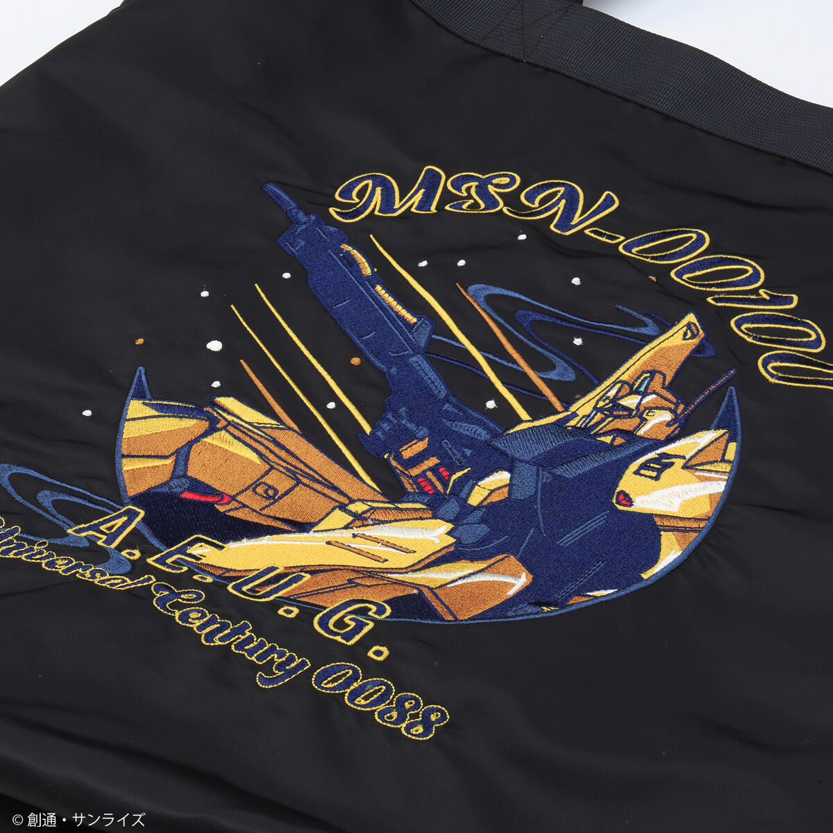 GAHGA GAHTOPIA ガートピア ハイバック 張替シート　金刺繍 STRICT-G『機動戦士ガンダムZZ』ナイロン刺繍トートバッグ MSN-00100