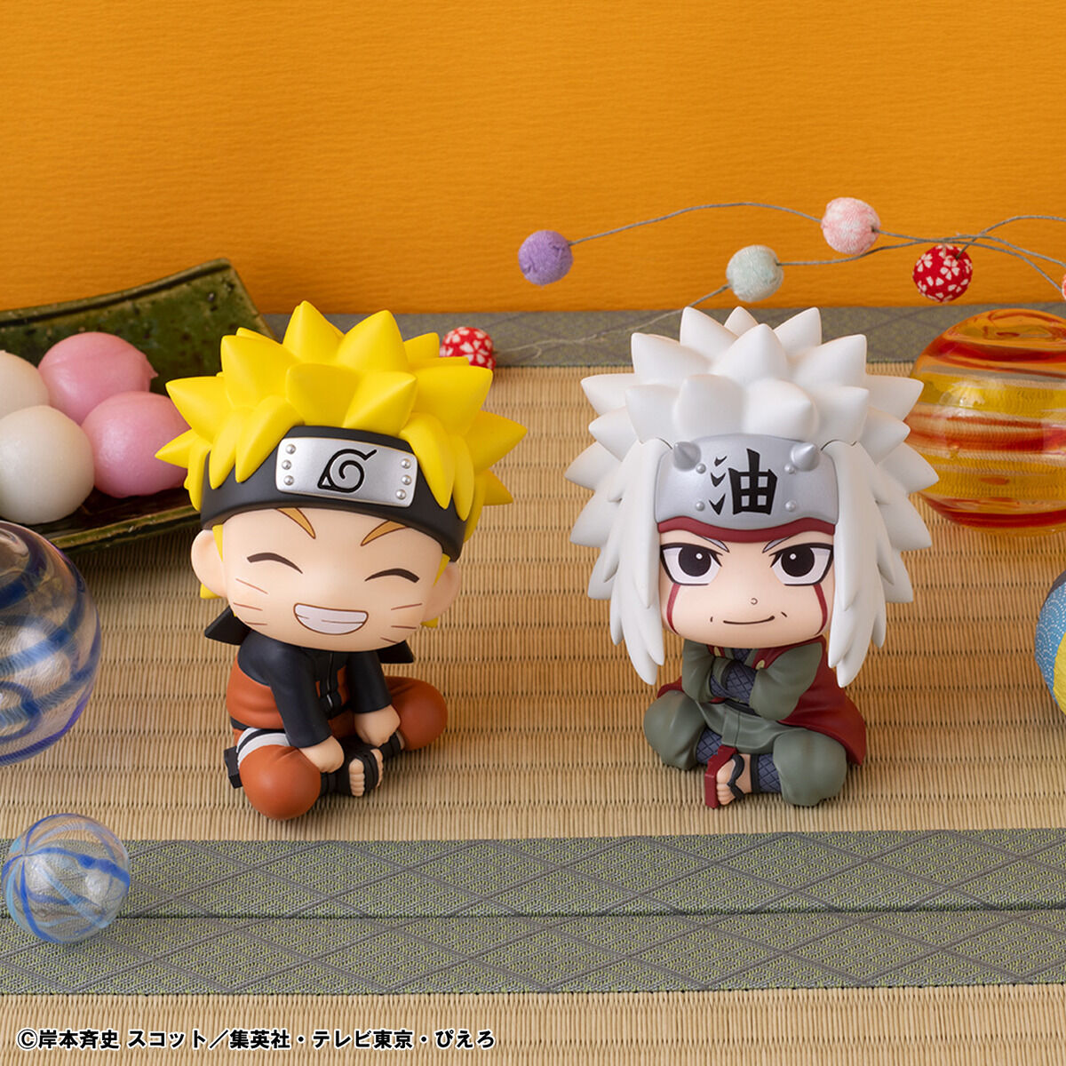 るかっぷ NARUTO-ナルト- 疾風伝 うずまきナルト にかっとver.＆自来也