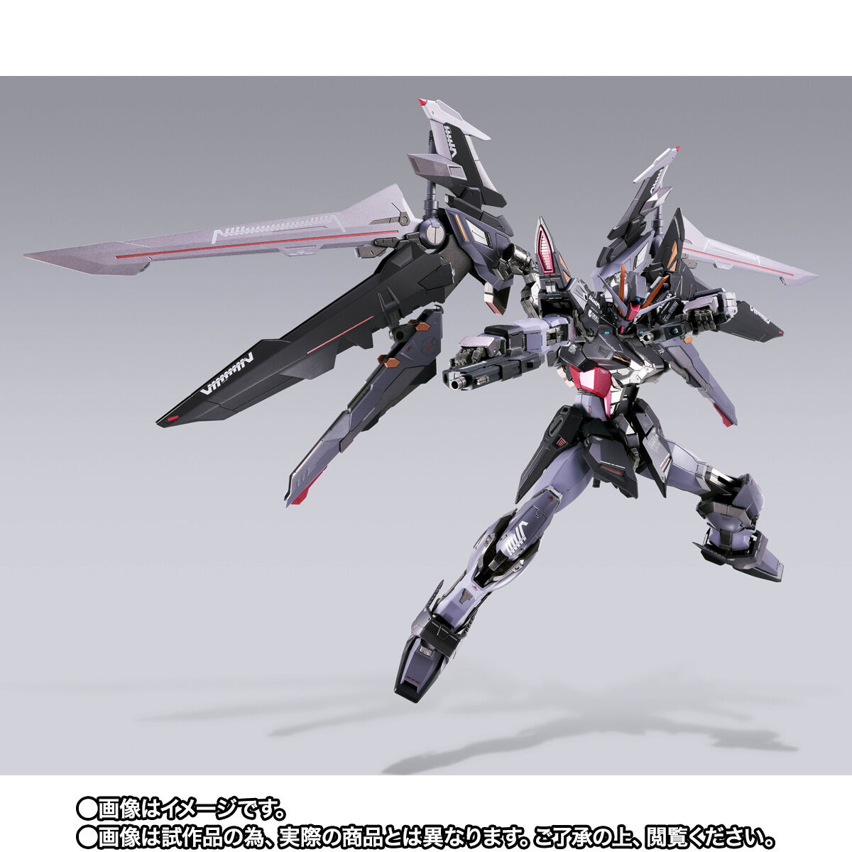 6/16まで❗️【未使用】L BUILD ストライクノワールガンダム METAL BUILD ストライクノワールガンダム (20th MEMORIAL COLOR