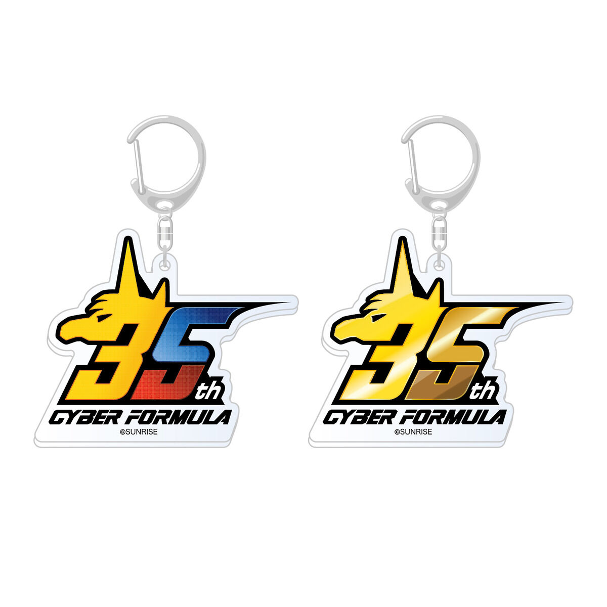 新世紀GPXサイバーフォーミュラ アクリルキーホルダー【35周年