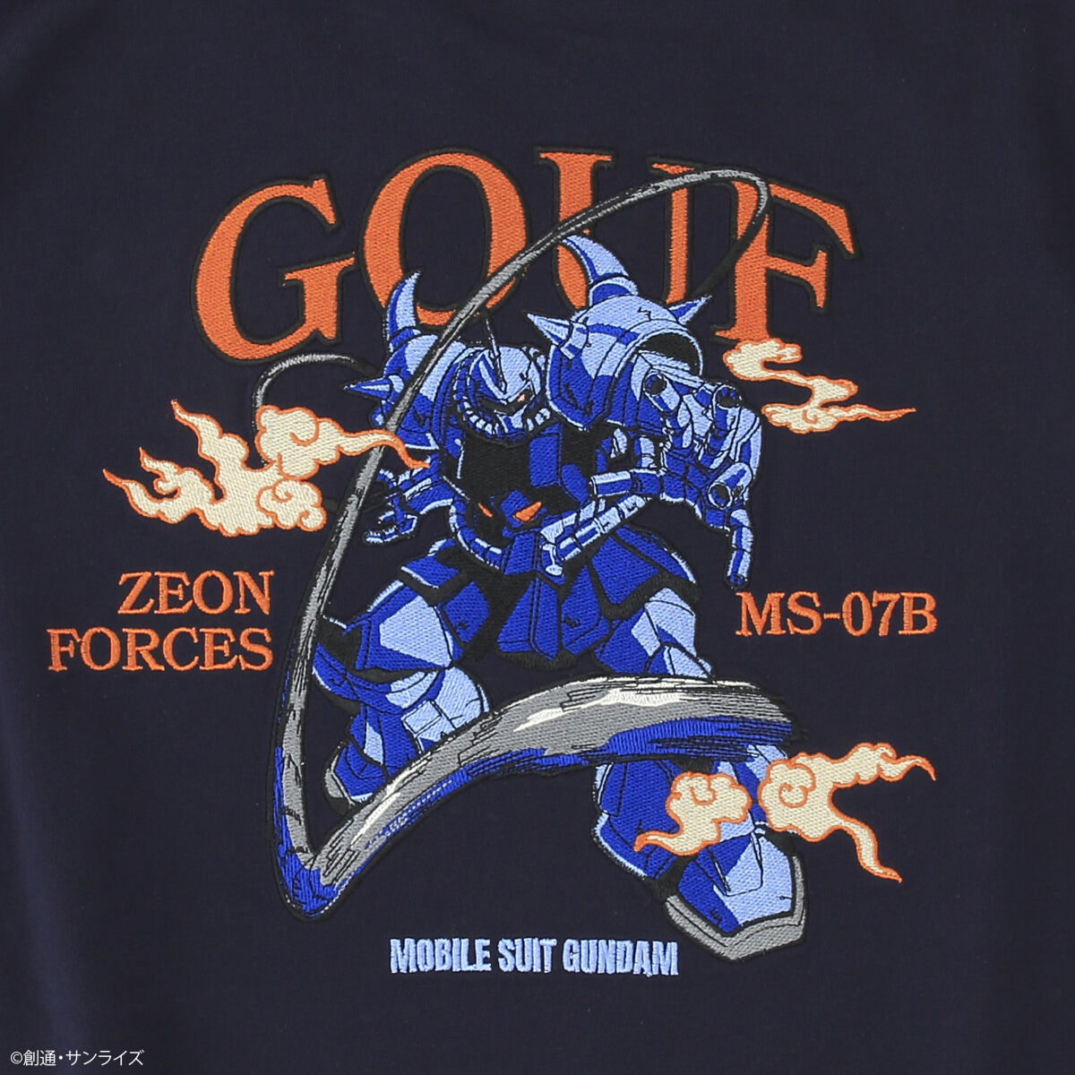 STRICT-G『機動戦士ガンダム』刺繍Tシャツ MS-07B GOUF【再販売：10月
