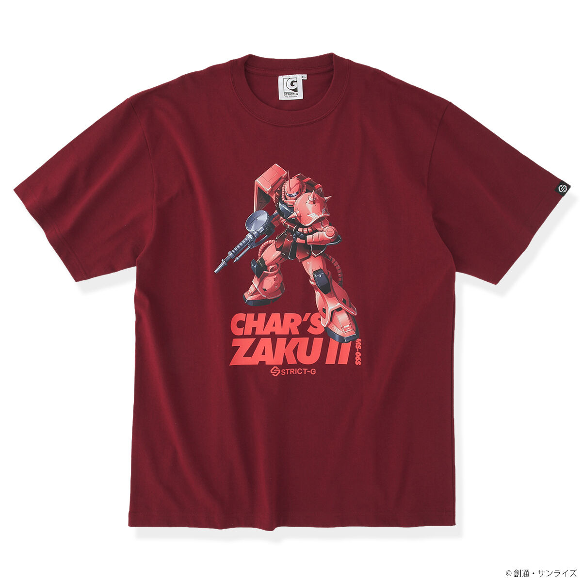 STRICT-G The Animation『機動戦士ガンダム』Tシャツ シャア専用ザクII