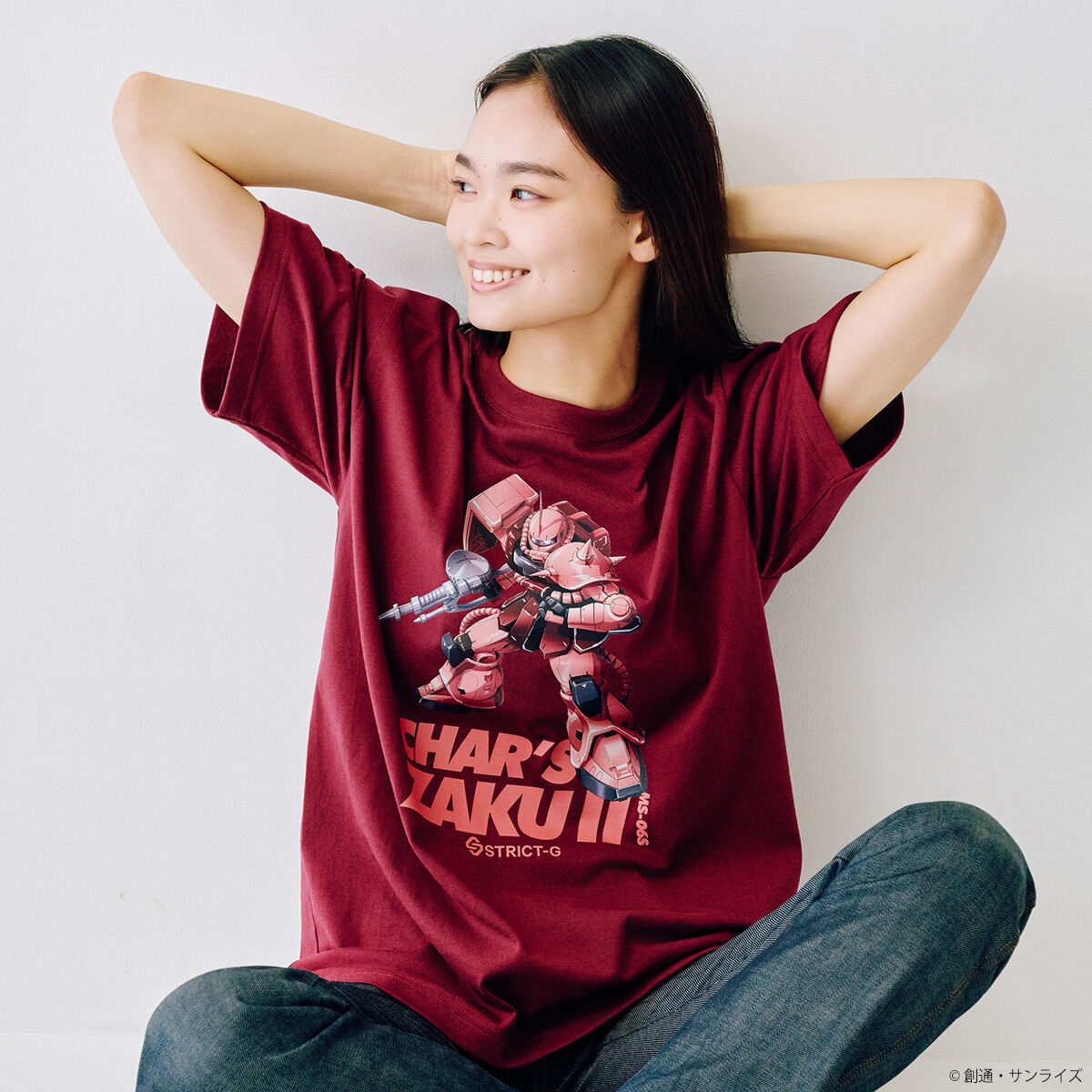 STRICT-G The Animation『機動戦士ガンダム』Tシャツ シャア専用ザクII