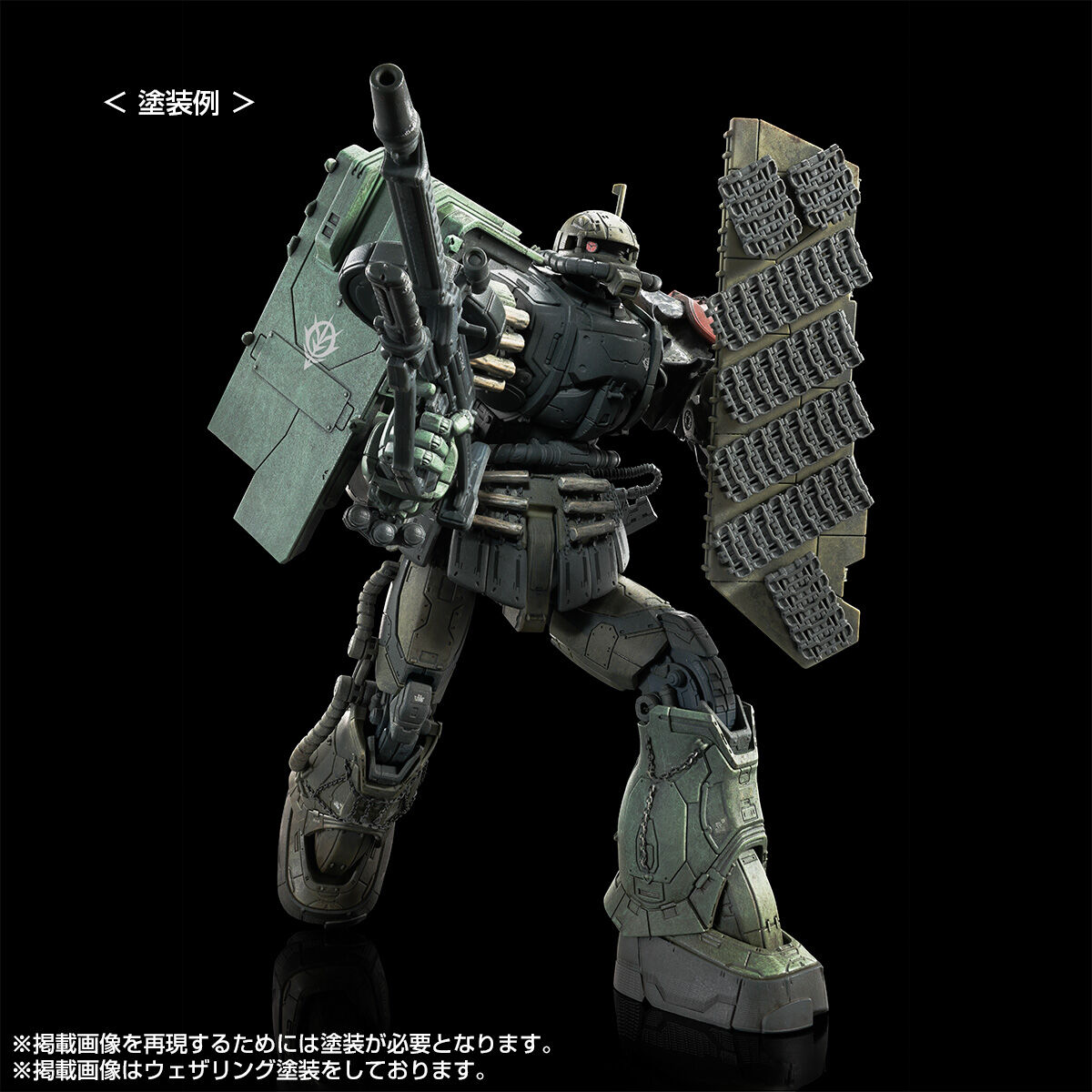 HG 1/144 ザクIIF型 ルショーン機＆無識別型ザクII ルショーン機