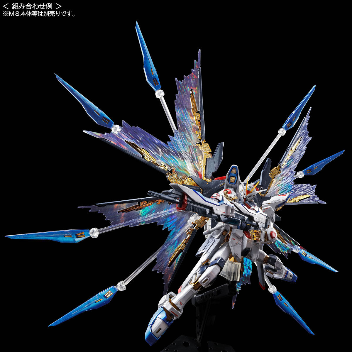 RG 1/144 ストライクフリーダムガンダム用 拡張エフェクトユニット