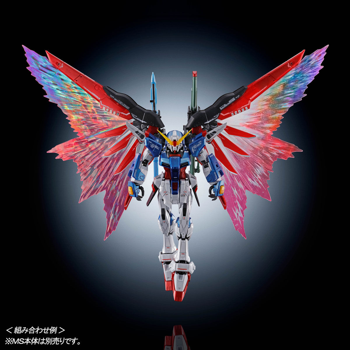 最終価格　 デスティニーガンダム チタニウムフィニッシュ 光の翼エフェクトセット RG 1/144 デスティニーガンダム用 拡張エフェクトユニット“光の翼